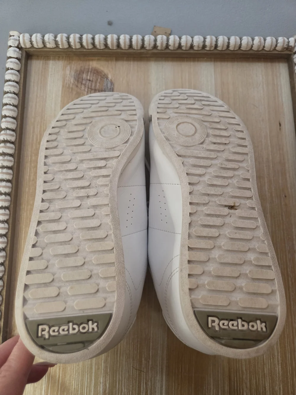 Reebok Classic Princess White Leather Sneakers